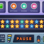 Alphabuild Pause Screen with Multiple Options