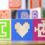 Alphabet Blocks with a Retro Twist!