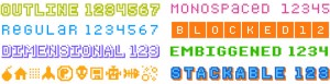 Bitblox Font Family - 960x249