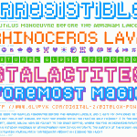 Bitblox Font Specimen Crop - 960x960