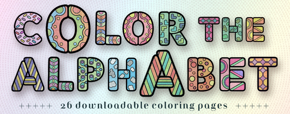 Color The Alphabet With 26 Free ABC Coloring Pages!