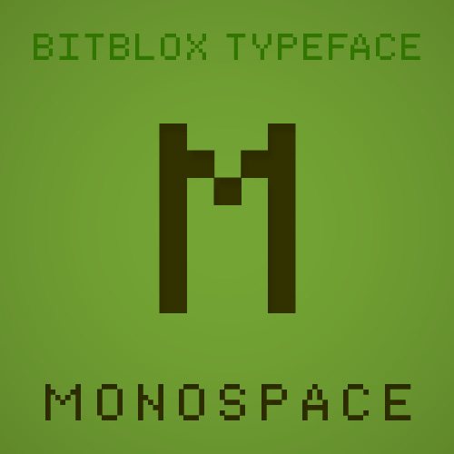 Bitblox Monospace: Font